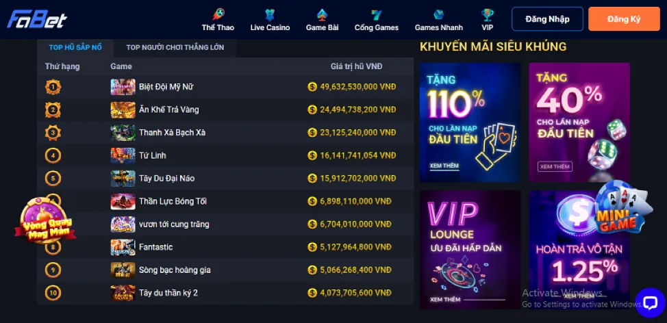 Các cấp độ thành viên VIP xs66 win